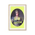 Picture of Slay Yellow Queen _GroupedProduct_Rectangle_Portrait_Framed_Matted_