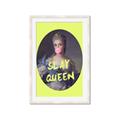 Picture of Slay Yellow Queen _GroupedProduct_Rectangle_Portrait_Framed_Matted_