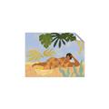 Picture of Lazyday Lady _GroupedProduct_Rectangle_Landscape_Unframed_Print_Only_