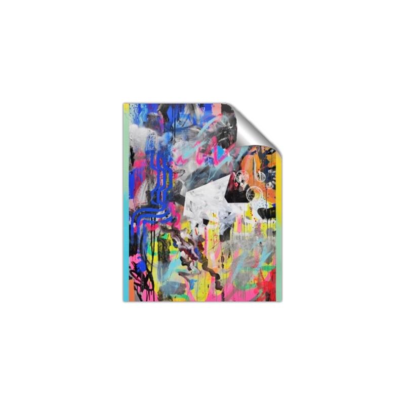 Picture of Electric  Abstracts _GroupedProduct_Rectangle_Portrait_Unframed_Print_Only_