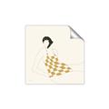 Picture of Lady in Squares _GroupedProduct_Square_Unframed_Print_Only_