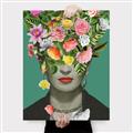 Picture of Floral Frida Everyday _GroupedProduct_Rectangle_Portrait_Canvas_