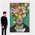 Picture of Floral Frida Everyday _GroupedProduct_Rectangle_Portrait_Canvas_