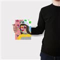 Picture of Abstracted Neon Expressions _GroupedProduct_Rectangle_Portrait_Canvas_