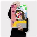 Picture of Abstracted Neon Expressions _GroupedProduct_Rectangle_Portrait_Canvas_
