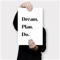 Picture of Dream Plan Do _GroupedProduct_Rectangle_Portrait_Canvas_