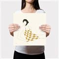 Picture of Lady in Squares _GroupedProduct_Square_Canvas_