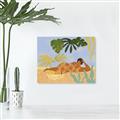 Picture of Lazyday Lady _GroupedProduct_Rectangle_Landscape_Canvas_