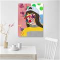 Picture of Abstracted Neon Expressions _GroupedProduct_Rectangle_Portrait_Canvas_
