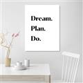 Picture of Dream Plan Do _GroupedProduct_Rectangle_Portrait_Canvas_