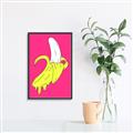 Picture of Yellow Banana _GroupedProduct_Rectangle_Portrait_Canvas_Framed_
