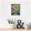 Picture of Floral Frida Everyday _GroupedProduct_Rectangle_Portrait_Canvas_Framed_