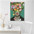 Picture of Floral Frida Everyday _GroupedProduct_Rectangle_Portrait_Canvas_Framed_