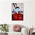 Picture of Graffiti Sadness _GroupedProduct_Rectangle_Portrait_Canvas_Framed_