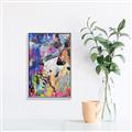 Picture of Electric  Abstracts _GroupedProduct_Rectangle_Portrait_Canvas_Framed_