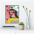Picture of Abstracted Neon Expressions _GroupedProduct_Rectangle_Portrait_Canvas_Framed_