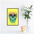 Picture of Street Art Skull _GroupedProduct_Rectangle_Portrait_Canvas_Framed_