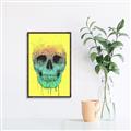 Picture of Street Art Skull _GroupedProduct_Rectangle_Portrait_Canvas_Framed_
