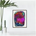 Picture of Neon Infusion Planet _GroupedProduct_Rectangle_Portrait_Canvas_Framed_