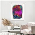 Picture of Neon Infusion Planet _GroupedProduct_Rectangle_Portrait_Canvas_Framed_
