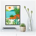 Picture of Coastal Beauty I _GroupedProduct_Rectangle_Portrait_Canvas_Framed_
