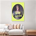 Picture of Slay Yellow Queen _GroupedProduct_Rectangle_Portrait_Canvas_Framed_
