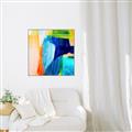 Picture of Neon Spectrum I _GroupedProduct_Square_Canvas_Framed_