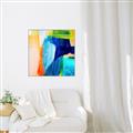 Picture of Neon Spectrum I _GroupedProduct_Square_Canvas_Framed_