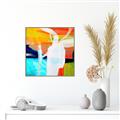 Picture of Neon Spectrum II _GroupedProduct_Square_Canvas_Framed_