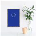 Picture of Blue Smile _GroupedProduct_Rectangle_Portrait_Canvas_Framed_