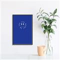 Picture of Blue Smile _GroupedProduct_Rectangle_Portrait_Canvas_Framed_
