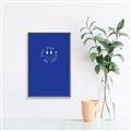 Picture of Blue Smile _GroupedProduct_Rectangle_Portrait_Canvas_Framed_