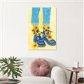 Picture of Sunflower Walk in Blue Shoes _GroupedProduct_Rectangle_Portrait_Unframed_Print_Only_
