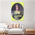 Picture of Slay Yellow Queen _GroupedProduct_Rectangle_Portrait_Unframed_Print_Only_