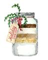 Picture of Holiday Cookies in a Jar _GroupedProduct_Rectangle_Portrait_Unframed_Print_Only_