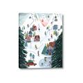 Picture of Winter Ski Resort _GroupedProduct_Rectangle_Portrait_Canvas_