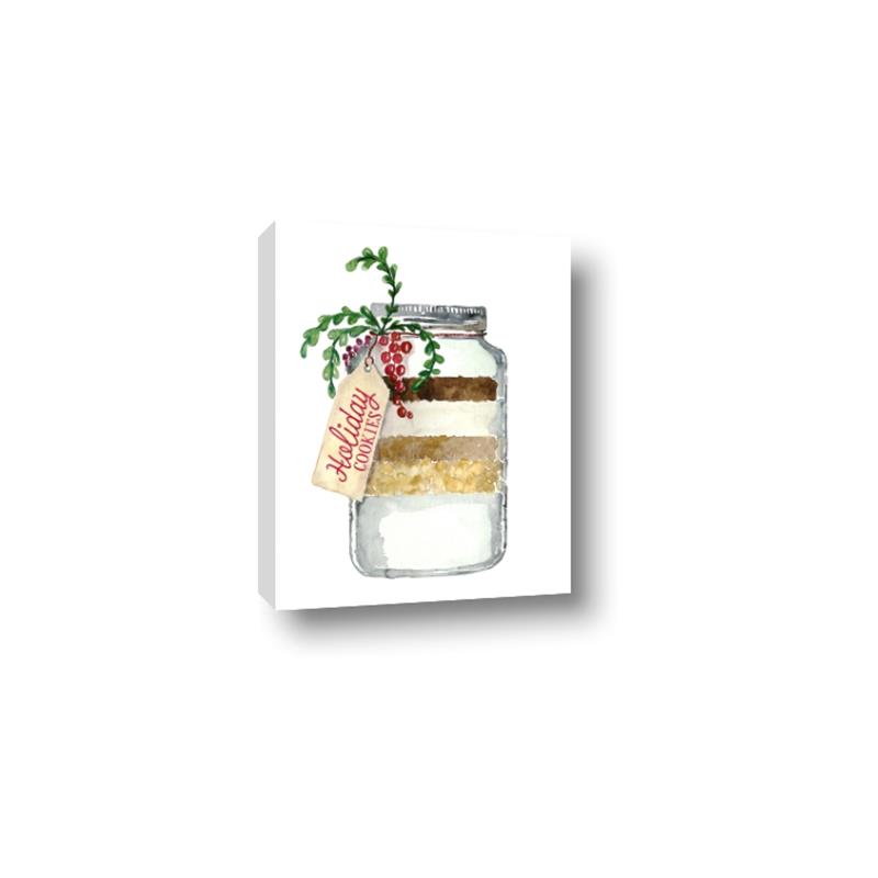 Picture of Holiday Cookies in a Jar _GroupedProduct_Rectangle_Portrait_Canvas_