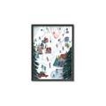 Picture of Winter Ski Resort _GroupedProduct_Rectangle_Portrait_Canvas_Framed_