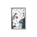 Picture of Winter Ski Resort _GroupedProduct_Rectangle_Portrait_Canvas_Framed_