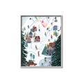 Picture of Winter Ski Resort _GroupedProduct_Rectangle_Portrait_Canvas_Framed_