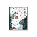 Picture of Winter Ski Resort _GroupedProduct_Rectangle_Portrait_Canvas_Framed_