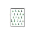 Picture of Christmas Trees _GroupedProduct_Rectangle_Portrait_Canvas_Framed_