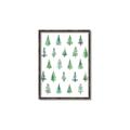 Picture of Christmas Trees _GroupedProduct_Rectangle_Portrait_Canvas_Framed_