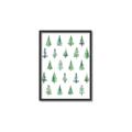 Picture of Christmas Trees _GroupedProduct_Rectangle_Portrait_Canvas_Framed_
