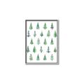 Picture of Christmas Trees _GroupedProduct_Rectangle_Portrait_Canvas_Framed_