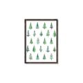 Picture of Christmas Trees _GroupedProduct_Rectangle_Portrait_Canvas_Framed_