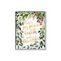 Picture of Holiday Wishes Wreath _GroupedProduct_Rectangle_Portrait_Canvas_Framed_
