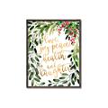 Picture of Holiday Wishes Wreath _GroupedProduct_Rectangle_Portrait_Canvas_Framed_