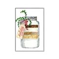 Picture of Holiday Cookies in a Jar _GroupedProduct_Rectangle_Portrait_Canvas_Framed_