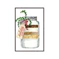 Picture of Holiday Cookies in a Jar _GroupedProduct_Rectangle_Portrait_Canvas_Framed_